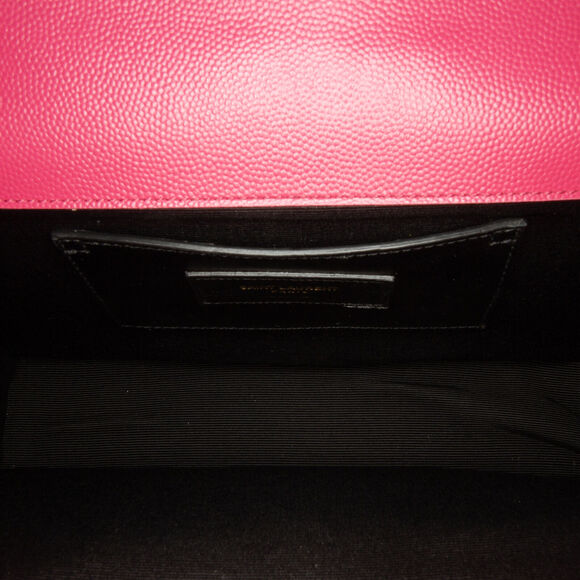 Auth Saint Laurent Small Kate Pink Calf #139165S10B - Picture 6 of 15